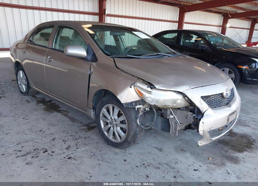 2009 TOYOTA COROLLA LE VIN: 1NXBU40E69Z039340