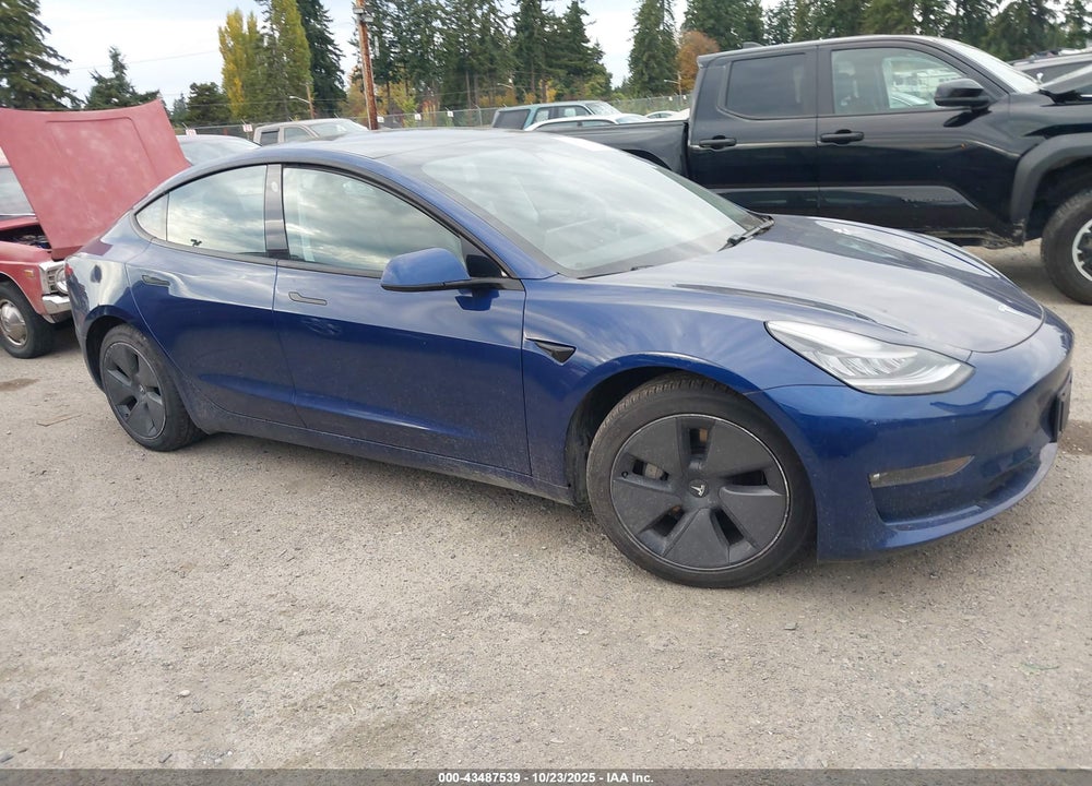2021 TESLA MODEL 3 LONG RANGE DUAL MOTOR ALL-WHEEL DRIVE VIN: 5YJ3E1EB2MF858186