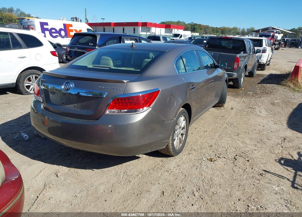2012 BUICK LACROSSE LEATHER GROUP VIN: 1G4GC5ER4CF308859