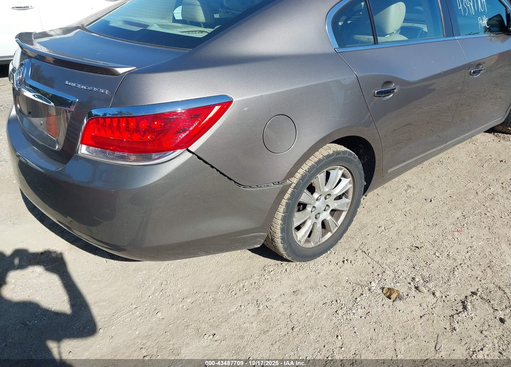 2012 BUICK LACROSSE LEATHER GROUP VIN: 1G4GC5ER4CF308859