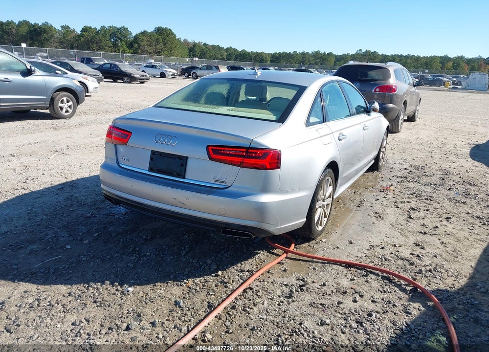 2016 AUDI A6 2.0T PREMIUM PLUS VIN: WAUGFAFC6GN180356