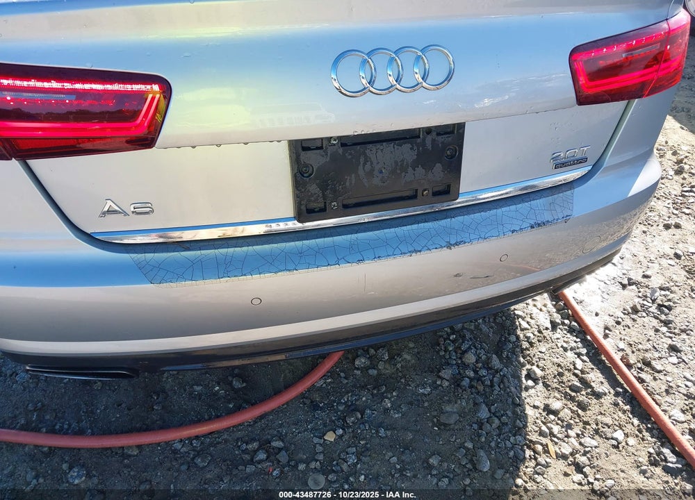 2016 AUDI A6 2.0T PREMIUM PLUS VIN: WAUGFAFC6GN180356