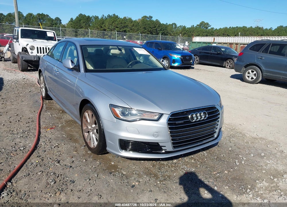 2016 AUDI A6 2.0T PREMIUM PLUS VIN: WAUGFAFC6GN180356