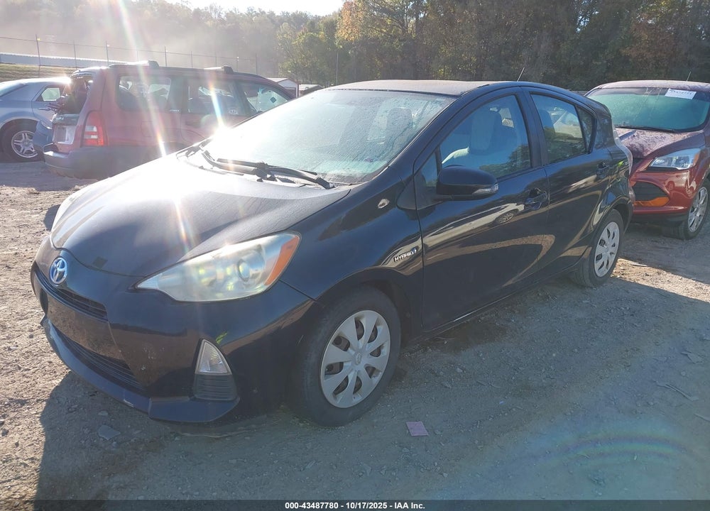 2013 TOYOTA PRIUS C ONE VIN: JTDKDTB32D1546286