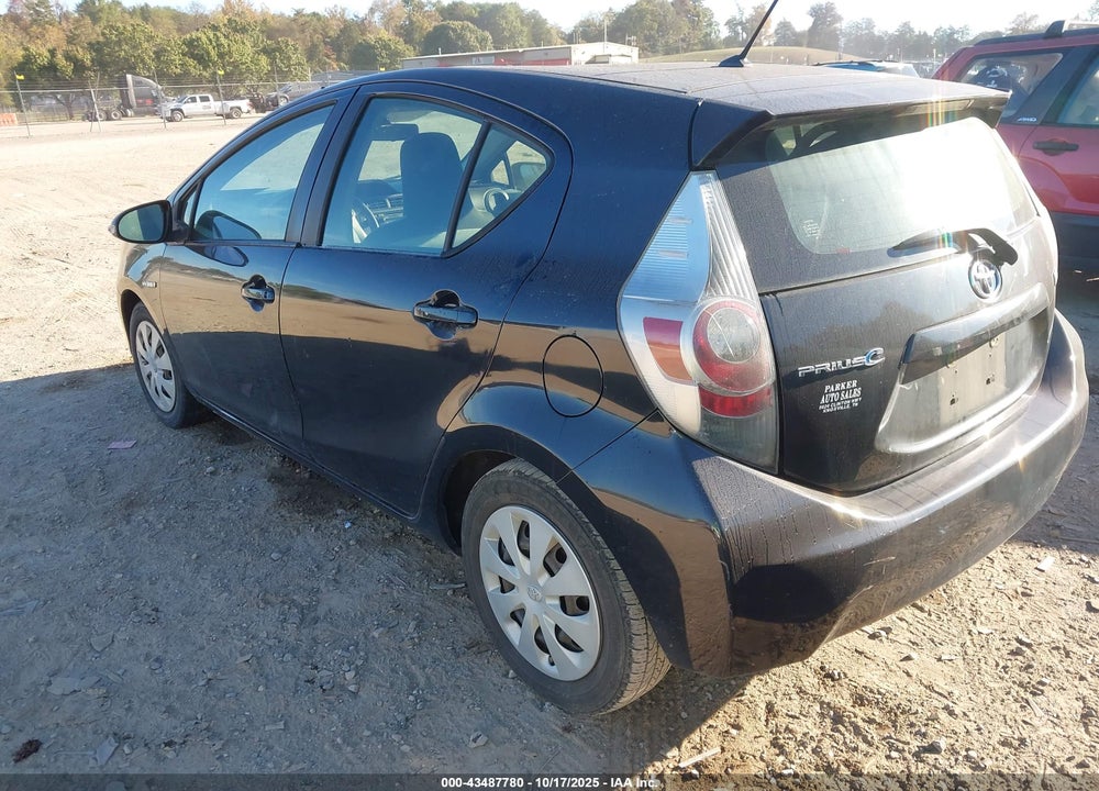 2013 TOYOTA PRIUS C ONE VIN: JTDKDTB32D1546286