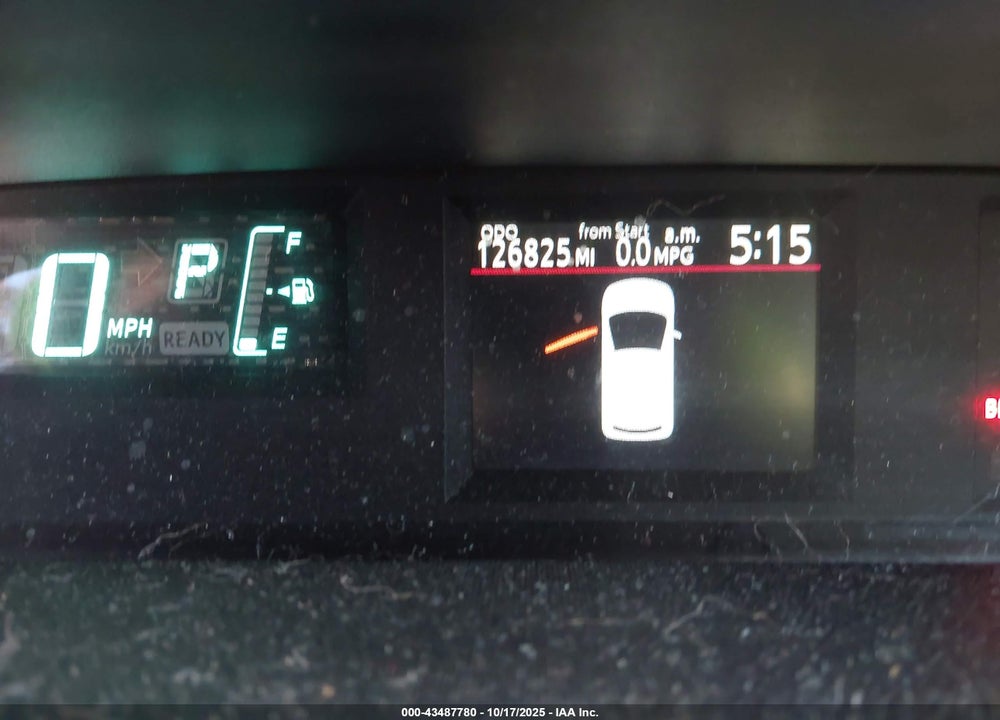 2013 TOYOTA PRIUS C ONE VIN: JTDKDTB32D1546286