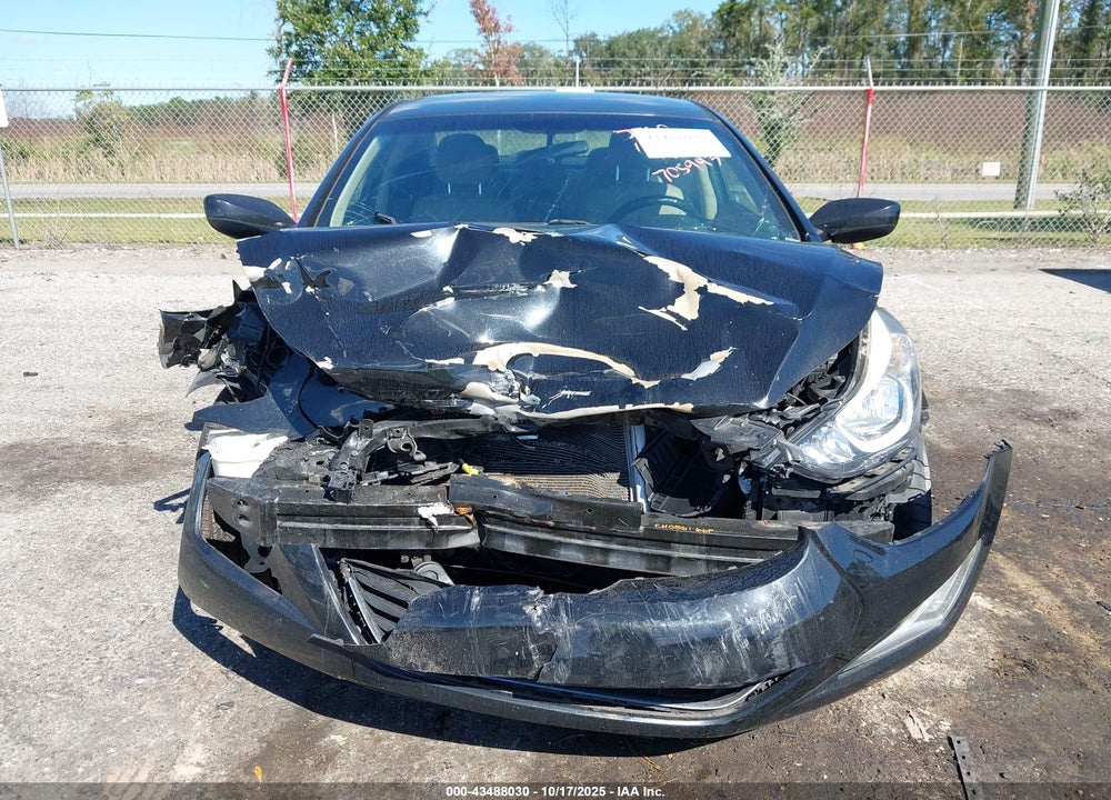 2016 HYUNDAI ELANTRA SE VIN: 5NPDH4AE4GH705943