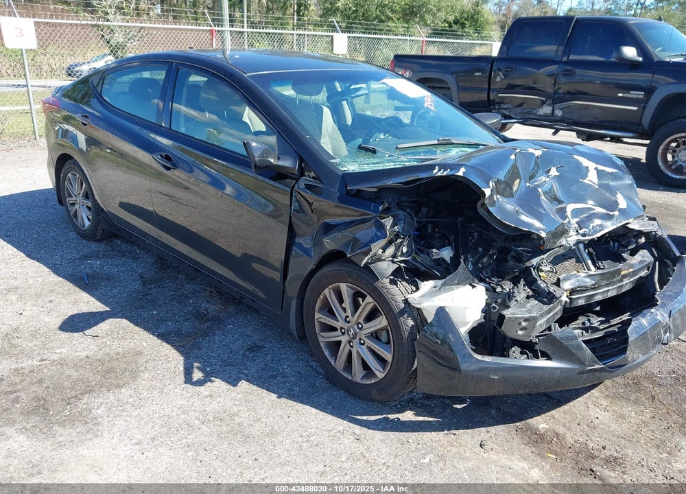 2016 HYUNDAI ELANTRA SE VIN: 5NPDH4AE4GH705943