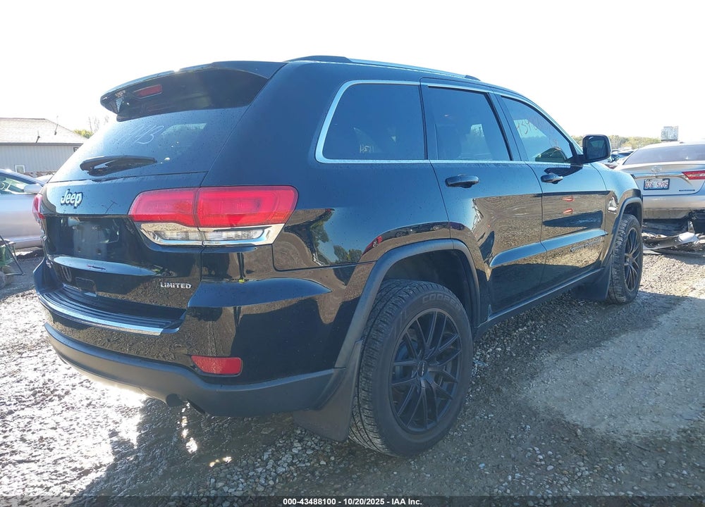 2017 JEEP GRAND CHEROKEE VIN: 1C4RJFBT5HC747943