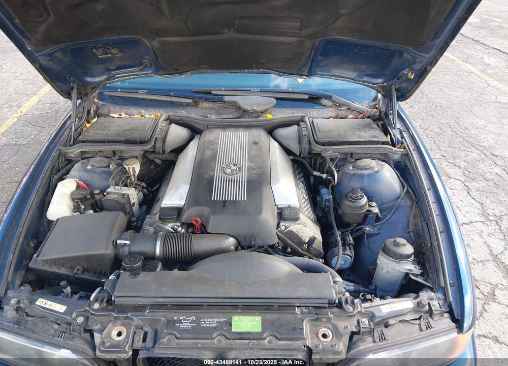 2000 BMW 540IA VIN: WBADN6345YGM65975