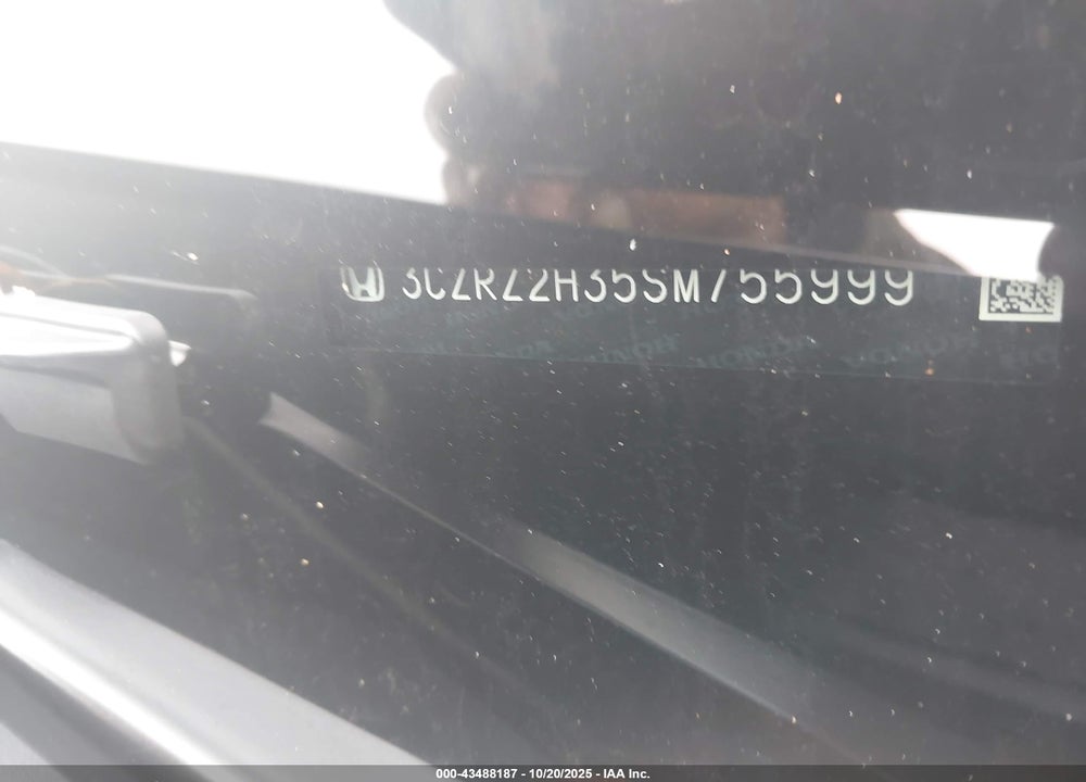 2025 HONDA HR-V VIN: 3CZRZ2H35SM755999