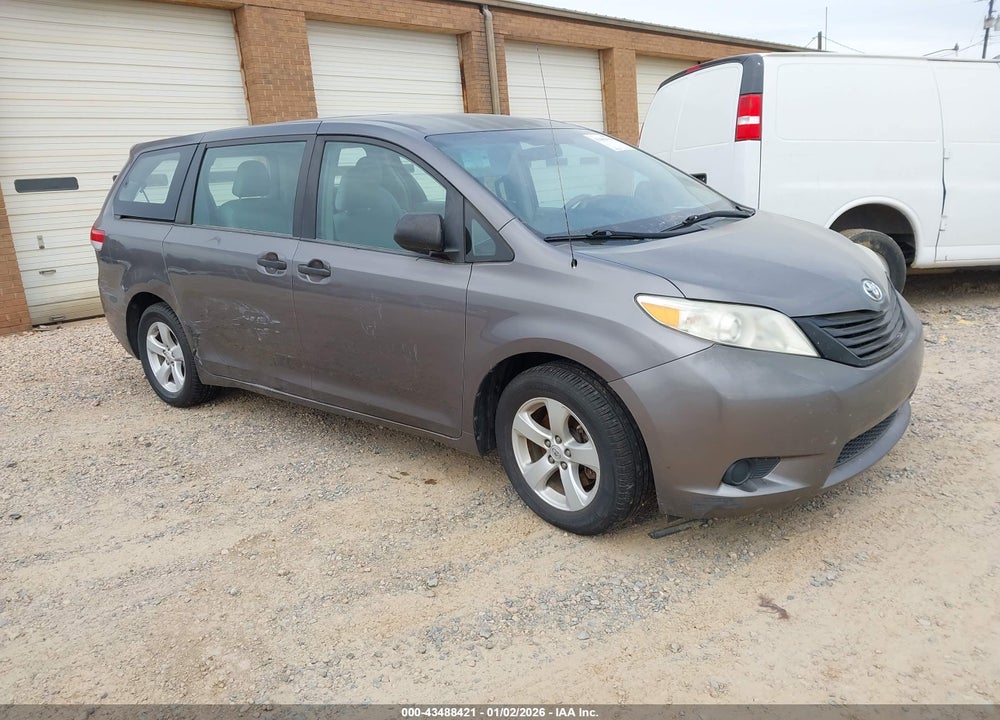 2011 TOYOTA SIENNA BASE V6 VIN: 5TDZK3DC0BS149354