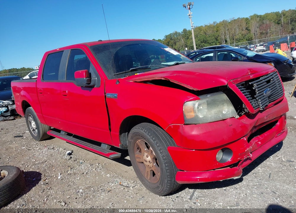 2008 FORD F-150 60TH ANNIVERSARY/FX2/KING RANCH/LARIAT/XLT VIN: 1FTPW12V48KB95760