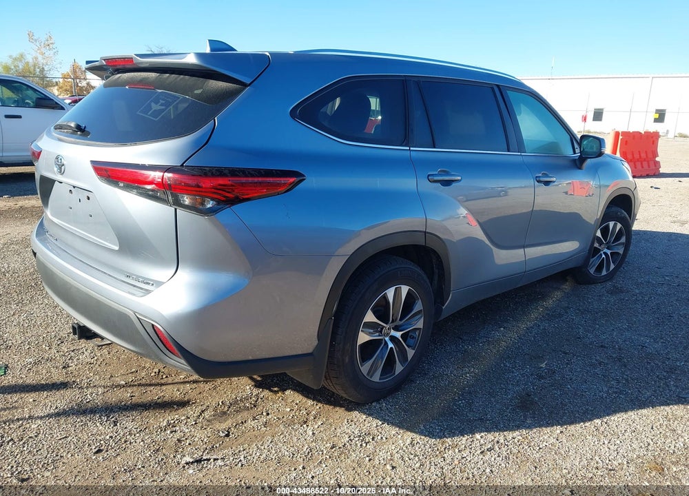 2021 TOYOTA HIGHLANDER XLE VIN: 5TDGZRBH7MS087006