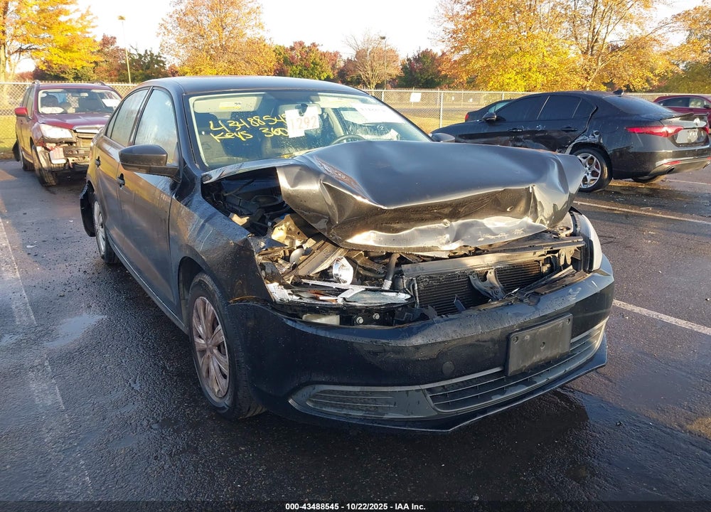 2013 VOLKSWAGEN JETTA 2.0L S VIN: 3VW2K7AJ0DM431957