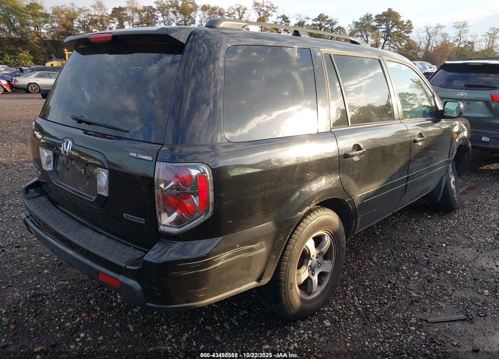 2008 HONDA PILOT EX-L VIN: 5FNYF18528B001879