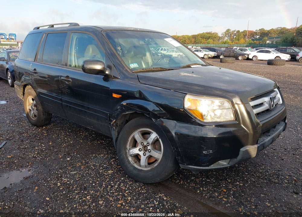 2008 HONDA PILOT EX-L VIN: 5FNYF18528B001879