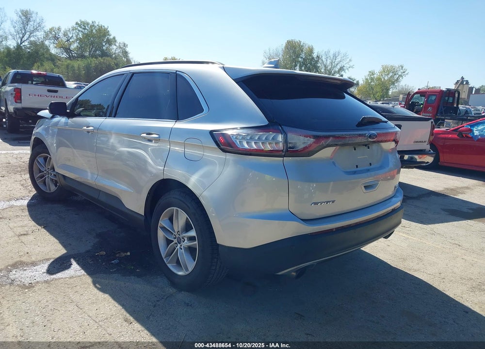 2015 FORD EDGE SEL VIN: 2FMTK3J96FBB33709