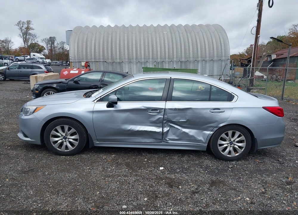2015 SUBARU LEGACY 2.5I PREMIUM VIN: 4S3BNAD6XF3014039