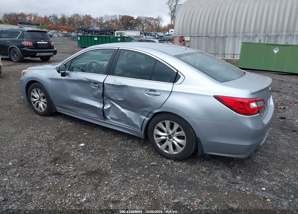 2015 SUBARU LEGACY 2.5I PREMIUM VIN: 4S3BNAD6XF3014039