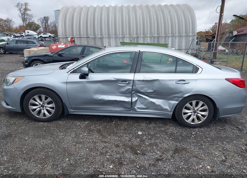 2015 SUBARU LEGACY 2.5I PREMIUM VIN: 4S3BNAD6XF3014039