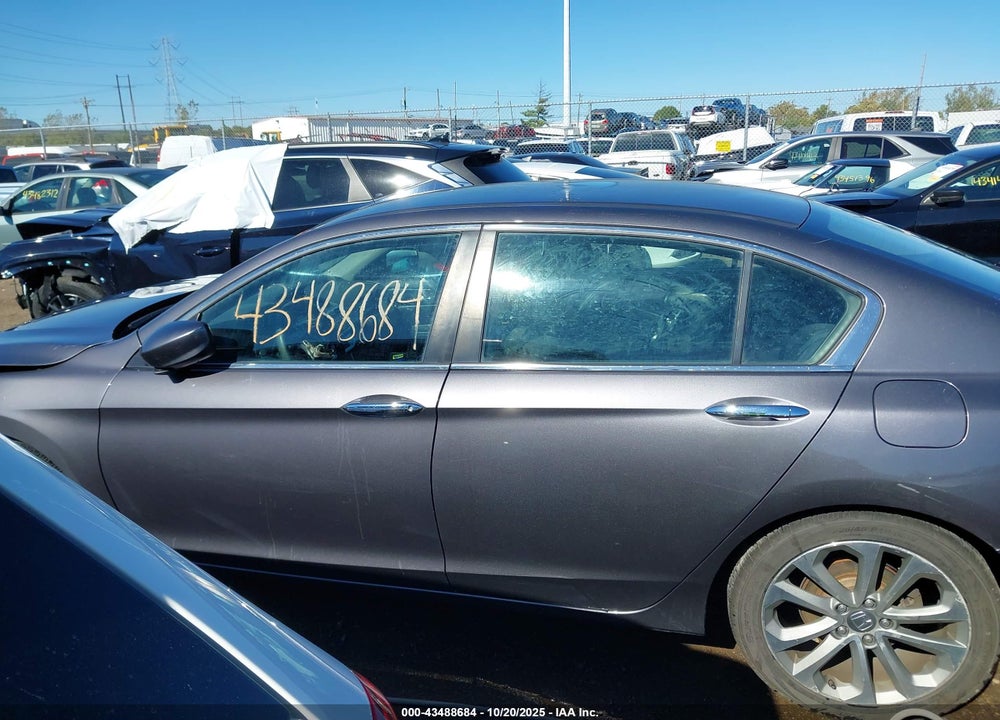 2015 HONDA ACCORD SPORT VIN: 1HGCR2F54FA081400