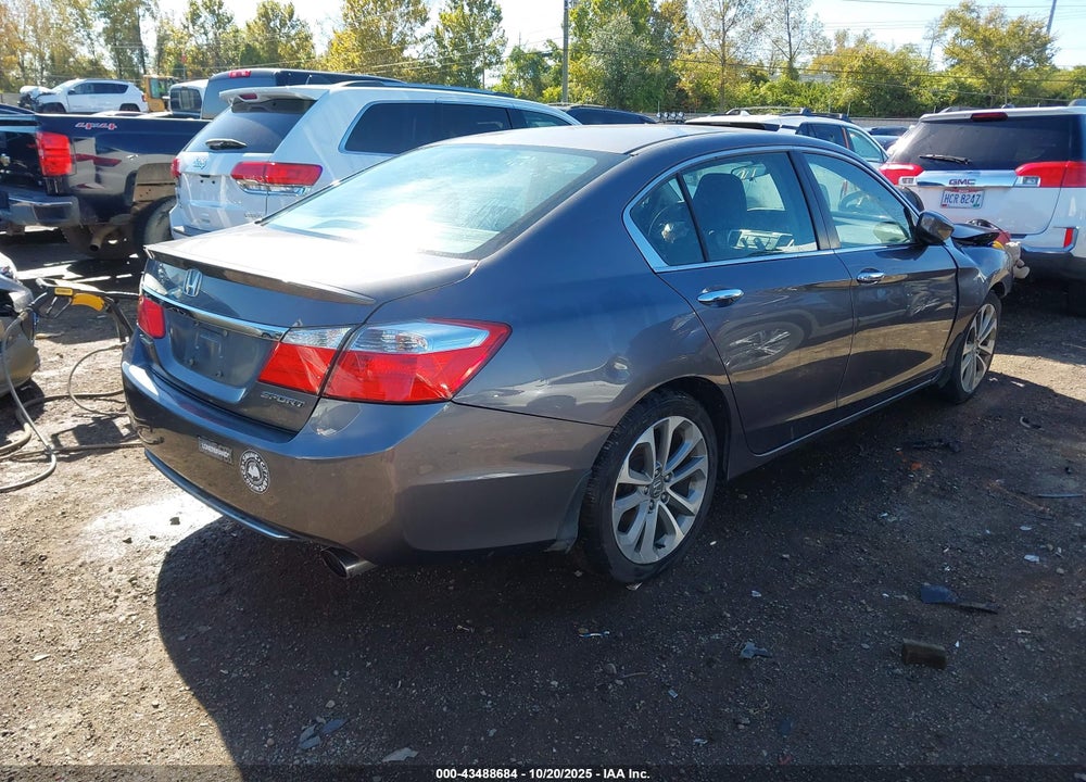 2015 HONDA ACCORD SPORT VIN: 1HGCR2F54FA081400