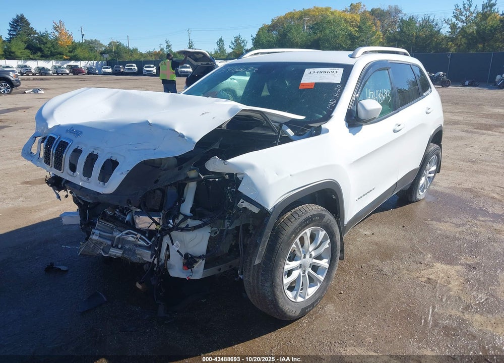 2021 JEEP CHEROKEE LATITUDE 4X4 VIN: 1C4PJMCB6MD193222