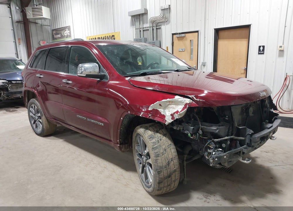 2018 JEEP GRAND CHEROKEE OVERLAND 4X4 VIN: 1C4RJFCG4JC412065
