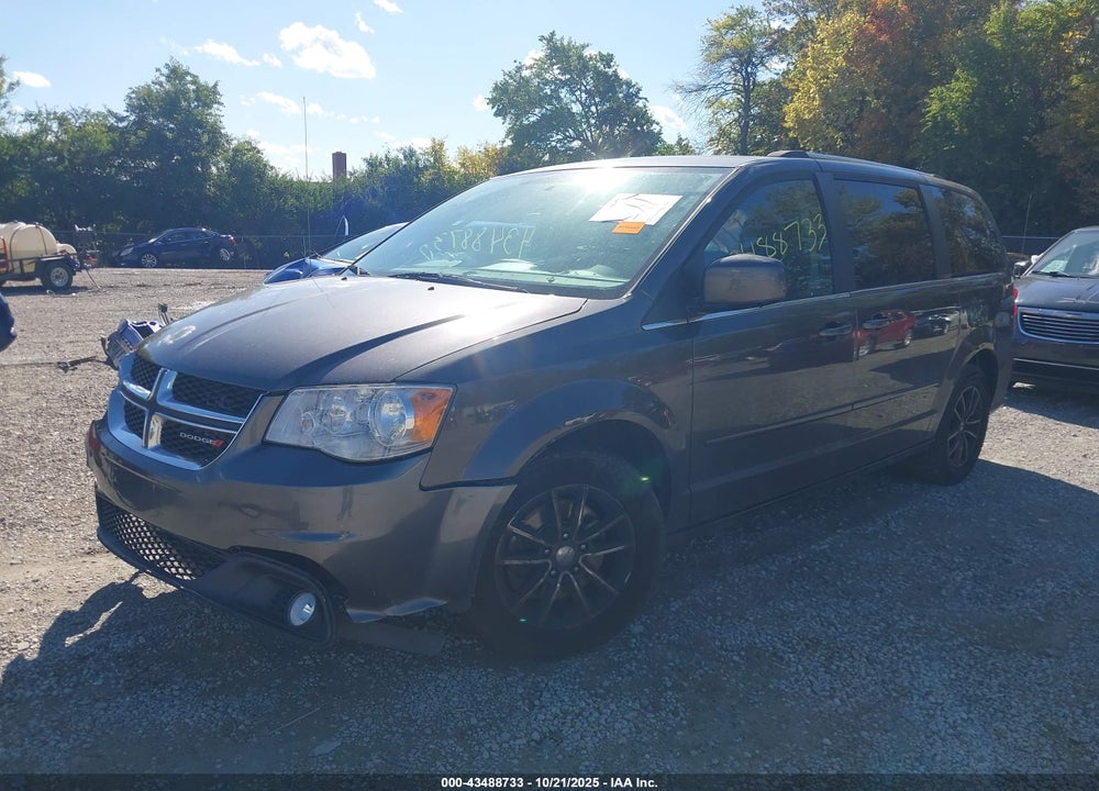 2017 DODGE GRAND CARAVAN SXT VIN: 2C4RDGCG3HR801391