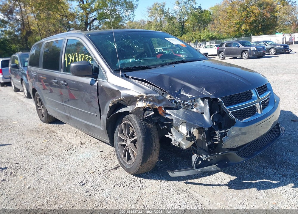 2017 DODGE GRAND CARAVAN SXT VIN: 2C4RDGCG3HR801391