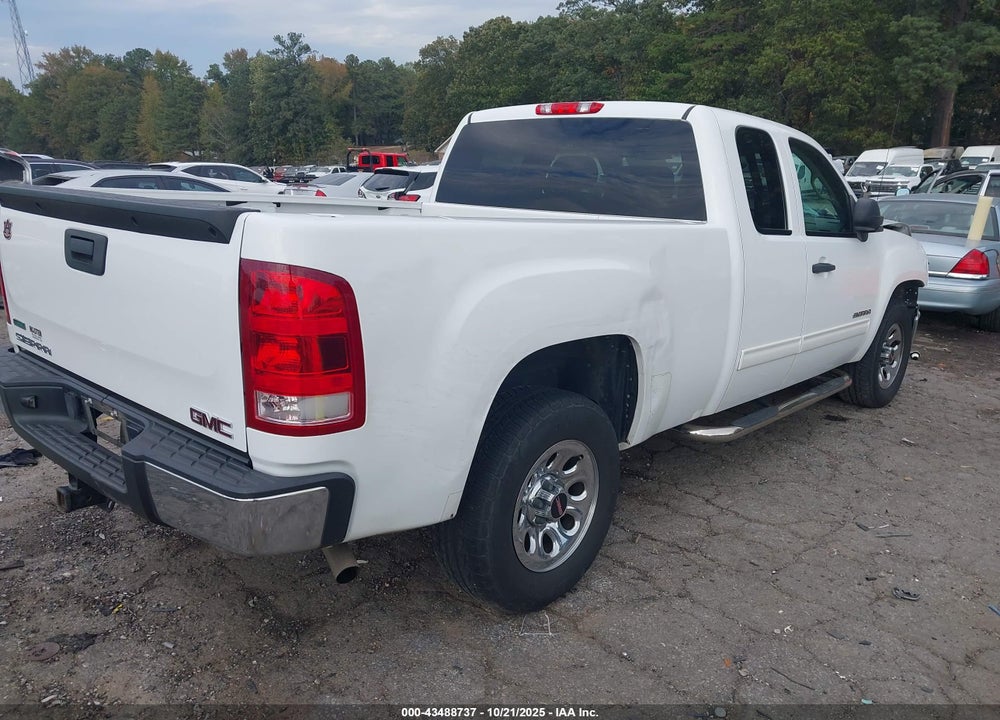 2011 GMC SIERRA 1500 VIN: 1GTR1UEA8BZ455271