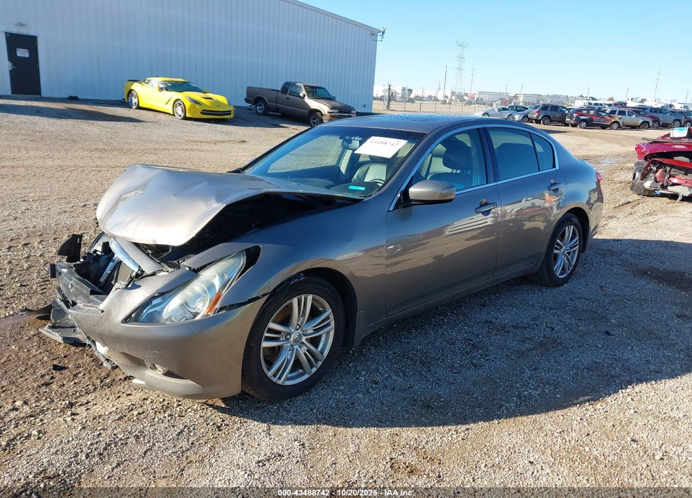 2011 INFINITI G37 VIN: JN1CV6AR7BM410064