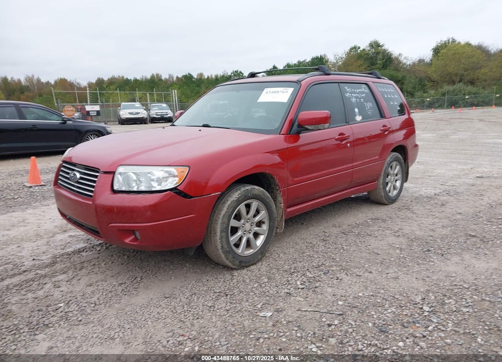 2007 SUBARU FORESTER VIN: JF1SG65627H703217