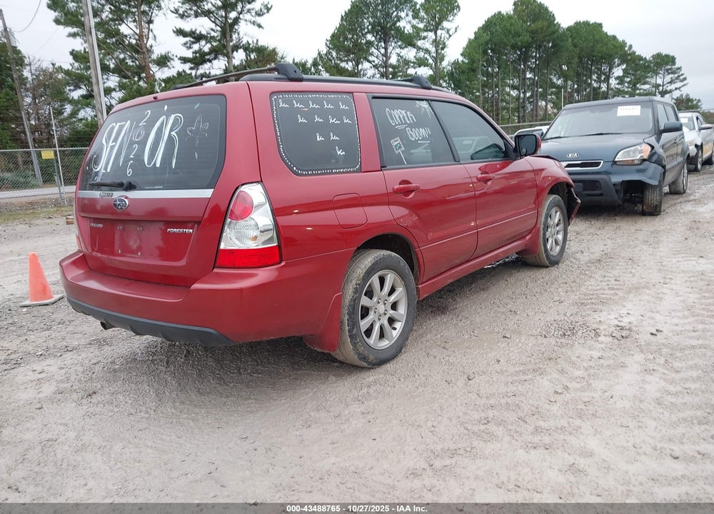 2007 SUBARU FORESTER VIN: JF1SG65627H703217
