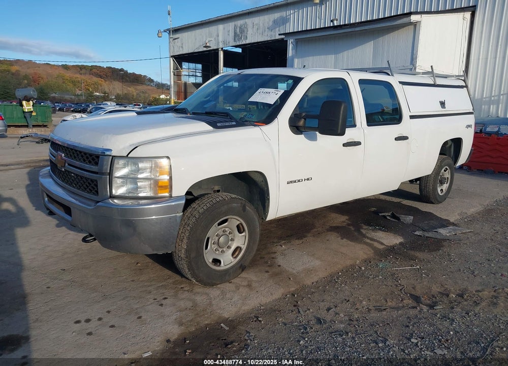 2014 CHEVROLET SILVERADO 2500HD WORK TRUCK VIN: 1GC1KVCG9EF145773