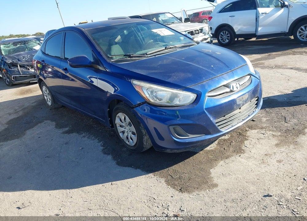 2015 HYUNDAI ACCENT GLS VIN: KMHCT4AE5FU887159