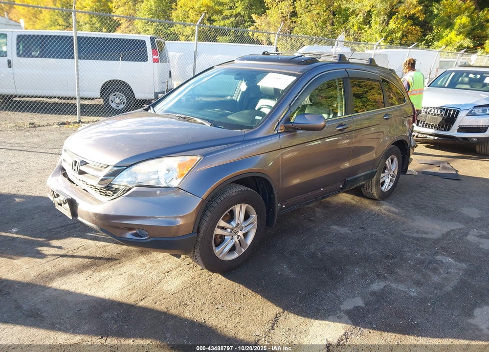 2011 HONDA CR-V EX-L VIN: 5J6RE4H76BL023621
