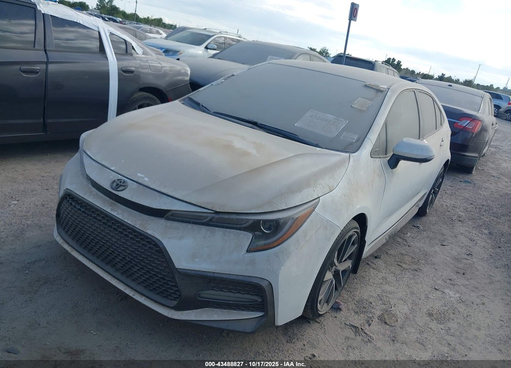 2022 TOYOTA COROLLA VIN: JTDS4MCE1N3509726