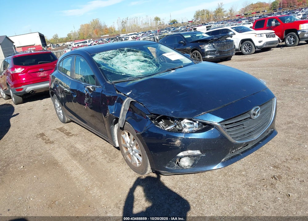 2015 MAZDA 3 I GRAND TOURING VIN: 3MZBM1M71FM231809