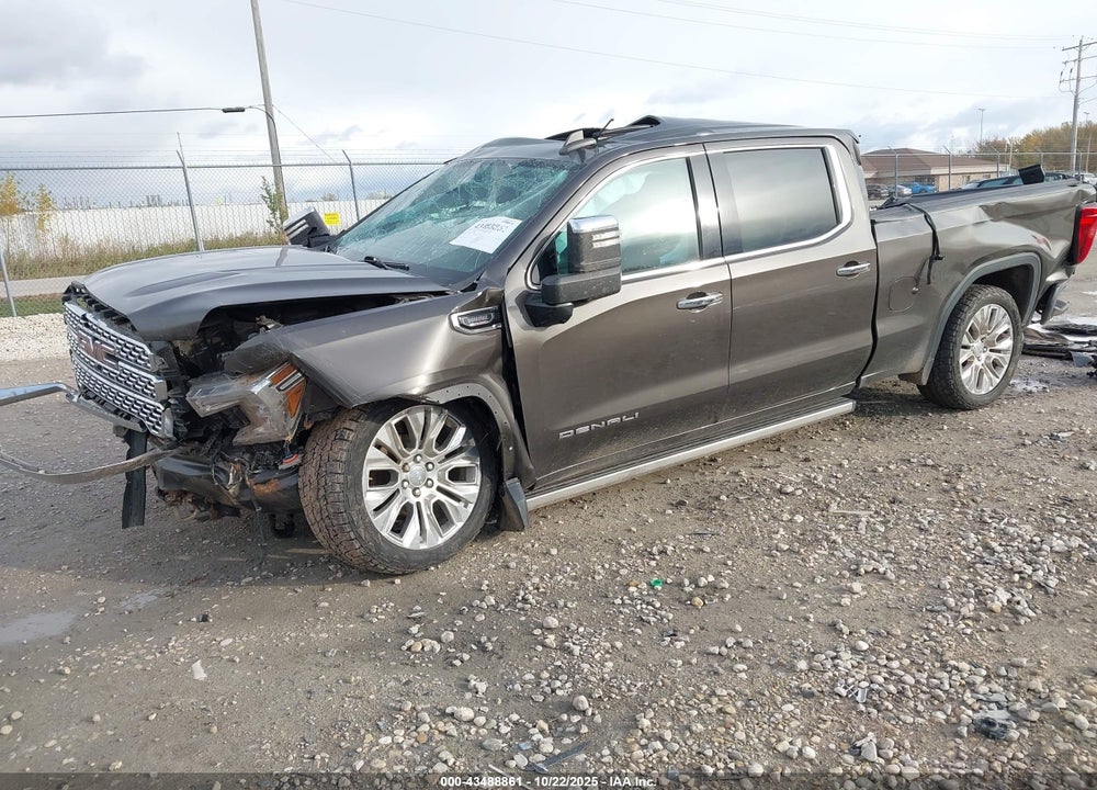 2020 GMC SIERRA 1500 4WD STANDARD BOX DENALI VIN: 1GTU9FET0LZ171022