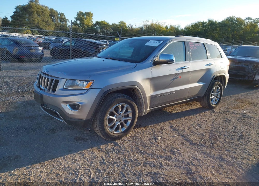 2014 JEEP GRAND CHEROKEE LIMITED VIN: 1C4RJFBG8EC188807