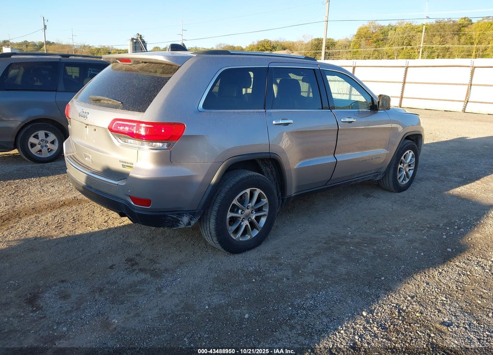 2014 JEEP GRAND CHEROKEE LIMITED VIN: 1C4RJFBG8EC188807
