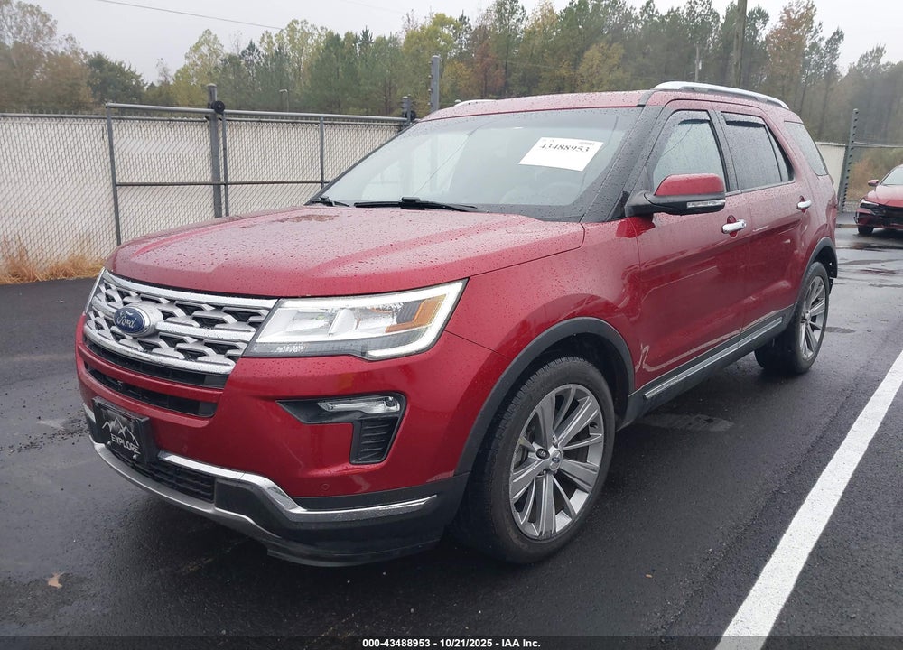 2018 FORD EXPLORER LIMITED VIN: 1FM5K7F86JGB15518