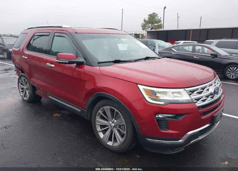 2018 FORD EXPLORER LIMITED VIN: 1FM5K7F86JGB15518