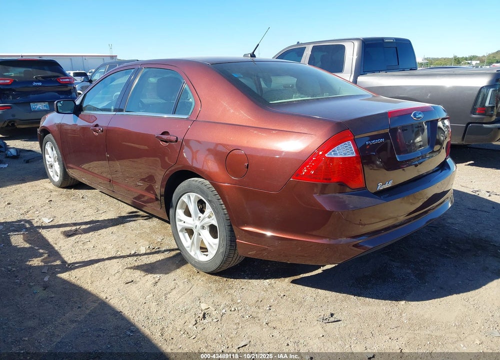 2012 FORD FUSION SE VIN: 3FAHP0HA0CR212788