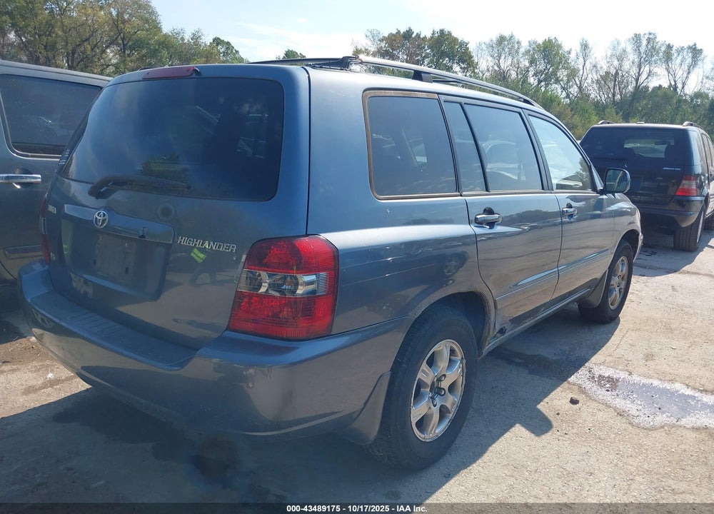 2004 TOYOTA HIGHLANDER VIN: JTEDP21AX40040779