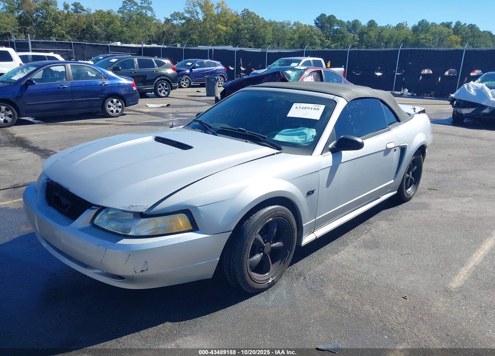 2000 FORD MUSTANG GT VIN: 1FAFP45X4YF255056