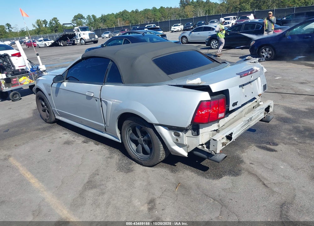 2000 FORD MUSTANG GT VIN: 1FAFP45X4YF255056
