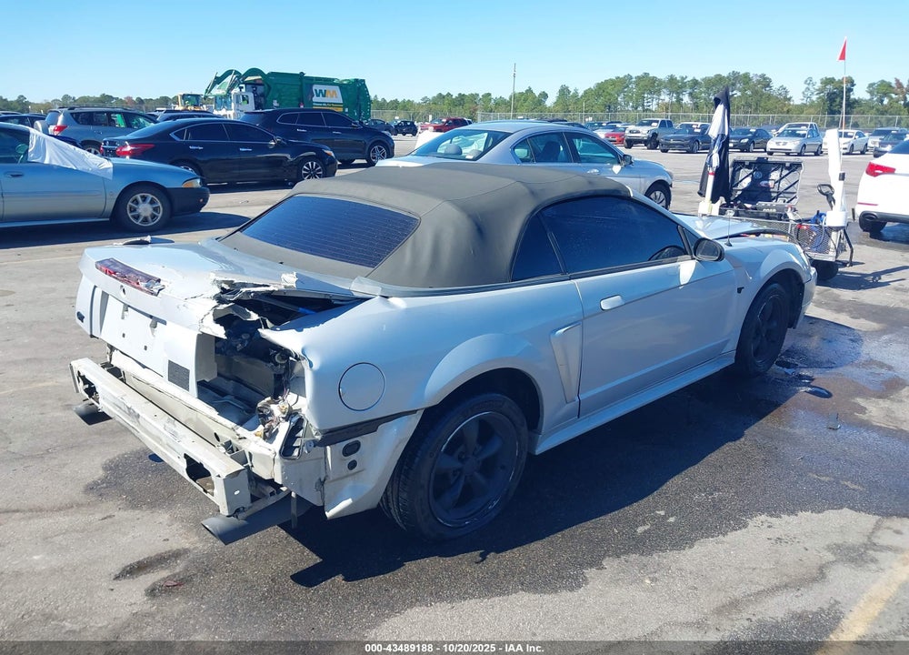 2000 FORD MUSTANG GT VIN: 1FAFP45X4YF255056